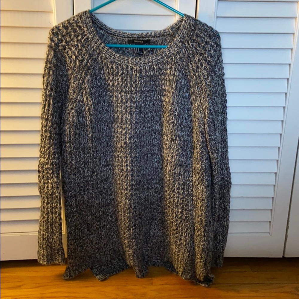 Forever 21 gray sweater